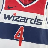 2022-23 Wizards WESTBROOK #4 White Top Quality Hot Pressing NBA Jersey