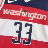 2022-23 Wizards KUZMA #33 Red Top Quality Hot Pressing NBA Jersey