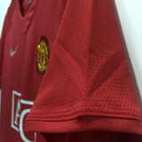 2007-2008 Man Utd Home Retro Soccer Jersey