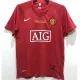 2007-2008 Man Utd home Red Retro soccer jersey (决赛字)