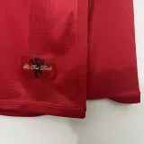 2007-2008 Man Utd Home Long sleeve Retro soccer jersey (长袖)