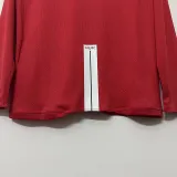 2007-2008 Man Utd Home Long sleeve Retro soccer jersey (长袖)