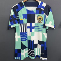 2022-23 Portugal Blue White Training Shirts