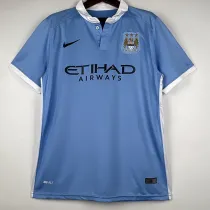 2015-2016 Man City Home Retro Soccer Jersey