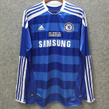 2011-2012 CHE Home Retro Long Sleeve Soccer Jersey (长袖)(带决赛字)