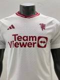 2023-24 Man Utd Third Player Version Soccer Jersey
