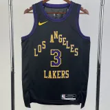 2023-24 LAKERS DAVIS #3 Black City Edition Top Quality Hot Pressing NBA Jersey