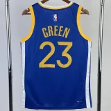 2022-23 WARRIORS GREEN #23 Blue Top Quality Hot Pressing NBA Jersey (V领)