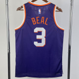 2023-24 SUNS BEAL #3 Purple Top Quality Hot Pressing NBA Jersey