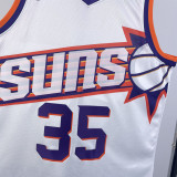 2023-24 SUNS DURANT #35 White Top Quality Hot Pressing NBA Jersey