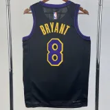2023-24 LAKERS BRYANT #8 Black City Edition Top Quality Hot Pressing NBA Jersey