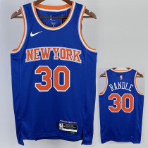 2022-23 KNICKS RANDLE #30 Blue Top Quality Hot Pressing NBA Jersey