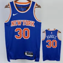 2022-23 KNICKS RANDLE #30 Blue Top Quality Hot Pressing NBA Jersey