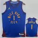 2022-23 Nuggets PORTER JR. #1 Blue Top Quality Hot Pressing NBA Jersey (Trapeze Edition) 飞人版
