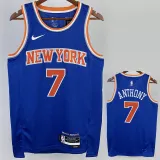 2022-23 KNICKS ANTHONY #7 Blue Top Quality Hot Pressing NBA Jersey