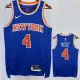 2022-23 KNICKS ROSE #4 Blue Top Quality Hot Pressing NBA Jersey