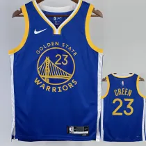 2022-23 WARRIORS GREEN #23 Blue Top Quality Hot Pressing NBA Jersey (V领)