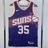 2023-24 SUNS DURANT #35 Purple Top Quality Hot Pressing NBA Jersey