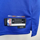 2022-23 KNICKS ANTHONY #7 Blue Top Quality Hot Pressing NBA Jersey