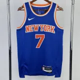 2022-23 KNICKS ANTHONY #7 Blue Top Quality Hot Pressing NBA Jersey