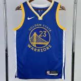 2022-23 WARRIORS GREEN #23 Blue Top Quality Hot Pressing NBA Jersey (V领)