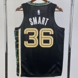 2022-23 Grizzlies SMART #36 Black City Edition Top Quality Hot Pressing NBA Jersey