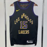 2023-24 LAKERS REAVES #15 Black City Edition Top Quality Hot Pressing NBA Jersey