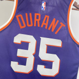 2023-24 SUNS DURANT #35 Purple Top Quality Hot Pressing NBA Jersey