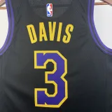 2023-24 LAKERS DAVIS #3 Black City Edition Top Quality Hot Pressing NBA Jersey