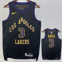 2023-24 LAKERS DAVIS #3 Black City Edition Top Quality Hot Pressing NBA Jersey