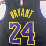 2023-24 LAKERS BRYANT #24 Black City Edition Top Quality Hot Pressing NBA Jersey