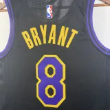 2023-24 LAKERS BRYANT #8 Black City Edition Top Quality Hot Pressing NBA Jersey