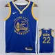 2022-23 WARRIORS WIGGINS #22 Blue Top Quality Hot Pressing NBA Jersey (V领)