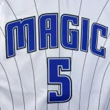 2022-23 Magic BANCHERO #5 White Top Quality Hot Pressing NBA Jersey
