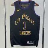 2023-24 LAKERS RUSSELL #1 Black City Edition Top Quality Hot Pressing NBA Jersey