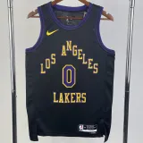 2023-24 LAKERS WESTBROOK #0 Black City Edition Top Quality Hot Pressing NBA Jersey