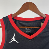 2023-24 Rockets HARDEN #13 Black Top Quality Hot Pressing NBA Jersey (Trapeze Edition)飞人版
