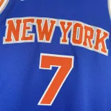 2022-23 KNICKS ANTHONY #7 Blue Top Quality Hot Pressing NBA Jersey