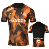 2023-24 Marseille Third Fans Soccer Jersey (Print all Sponsor)