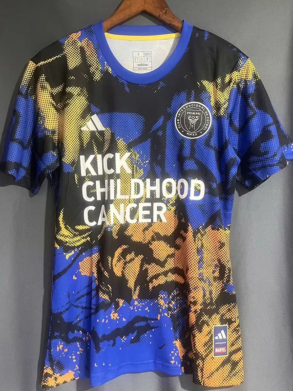 2023-24 Inter Miami Blue Black Training Shirts