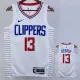 2022-23 Clippers GEORGE #13 White Top Quality Hot Pressing NBA Jersey
