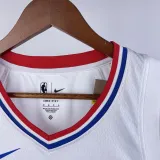 2022-23 Clippers LEONARD #2 White Top Quality Hot Pressing NBA Jersey