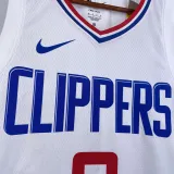 2022-23 Clippers WESTBROOK #0 White Top Quality Hot Pressing NBA Jersey
