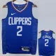 2022-23 Clippers LEONARD #2 Blue Top Quality Hot Pressing NBA Jersey