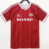 1990-1992 Man Utd Home Retro Soccer Jersey