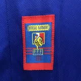 1998 France Home Retro Soccer Jersey(右胸带小字)