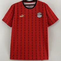 2023-24 Egypt Red Fans Soccer Jersey