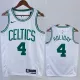 2022-23 CELTICS HOLIDAY #4 White Home Top Quality Hot Pressing NBA Jersey