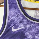 2022-23 LAKERS JAMES #6 Purple Top Quality Hot Pressing NBA Jersey (荣耀版)