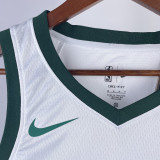 2022-23 BUCKS ANTETOKOUNMPO #34 Home White Top Quality Hot Pressing NBA Jersey(V领)
